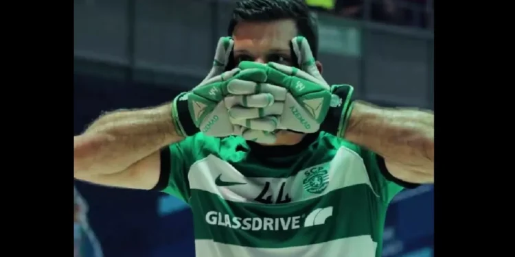 ‘Máscara’ de Gyokeres já chegou ao hóquei. Eis os bastidores do Sporting