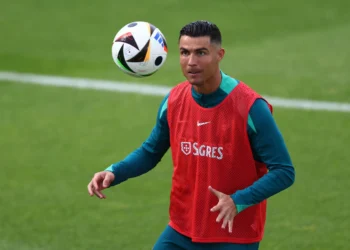 Conceição novamente limitado no primeiro treino de Cristiano Ronaldo