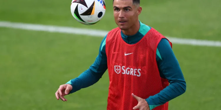 Conceição novamente limitado no primeiro treino de Cristiano Ronaldo