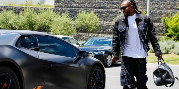 Renato Sanches regressou e o seu Lamborghini Huracán também