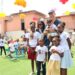 Felicitações carinhosas às crianças