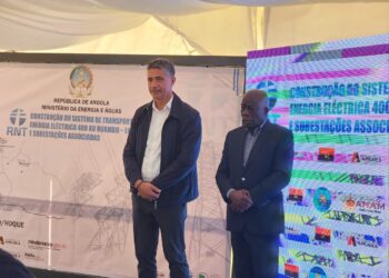 Evento de entrega do certificado para a área desminada na rota da linha elétrica de 400 kV de Huambo a Lubango