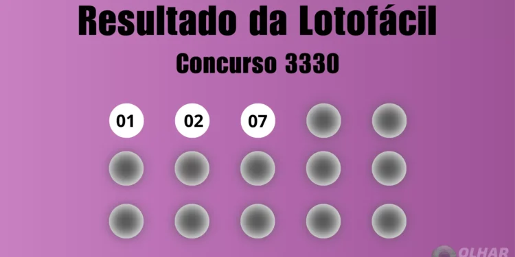 Lotofácil 3330: veja resultado de hoje, quarta-feira (26)