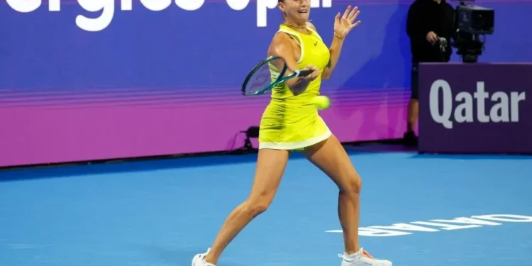 Aryna Sabalenka é eliminada pela 38ª tenista do mundo nas oitavas do WTA de Dubai