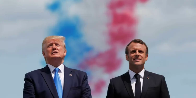 Emmanuel Macron e Donald Trump reúnem-se na Casa Branca na próxima semana