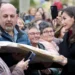 Visita de rainha Letizia a Navarra teve direito a uma baguete gigante