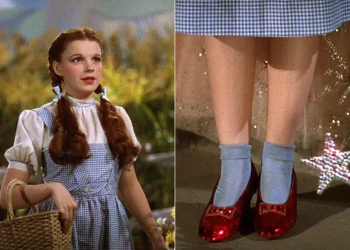 Por que são prateados? A razão muito específica dos sapatos vermelhos de Dorothy não estarem em ‘Wicked’