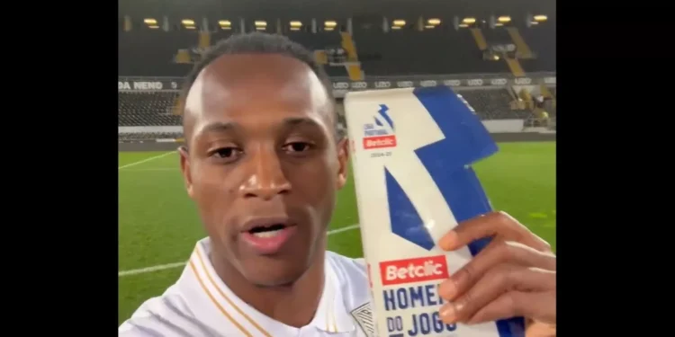 Embaló voltou a salvar Vitória SC e deixou esta mensagem aos adeptos