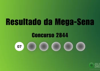 Mega-Sena 2844: veja resultado de hoje, terça-feira (25)