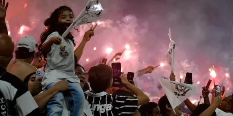 Corinthians bate recorde de público na Arena em final contra o Palmeiras