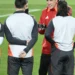 Momento de Bruno Lage no treino do Benfica em Barcelona dá que falar