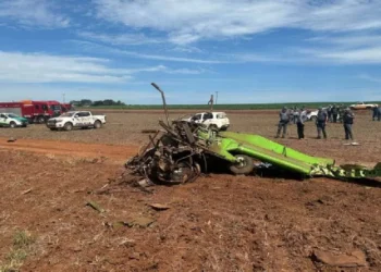 Avião de pequeno porte cai no interior de SP e piloto morre