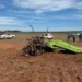 Avião de pequeno porte cai no interior de SP e piloto morre