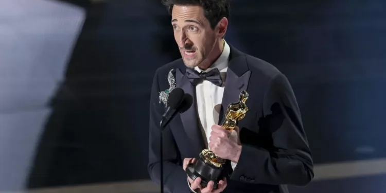 Oscar 2025: Adrien Brody vence como melhor ator por ‘O Brutalista’