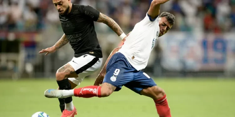 Corinthians arranca empate no fim contra o Bahia na estreia do Campeonato Brasileiro