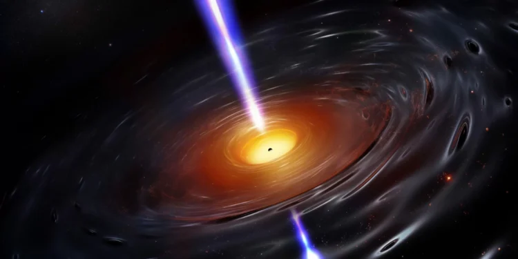 Como nascem os buracos negros e seus jatos?