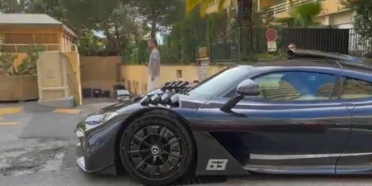 George Russell já tem o Fórmula 1 de estrada da Mercedes com 1.063 cv