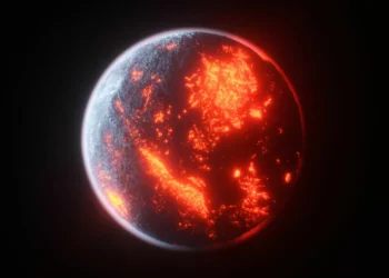 Oceano de magma ancestral ainda influencia a Terra, diz estudo