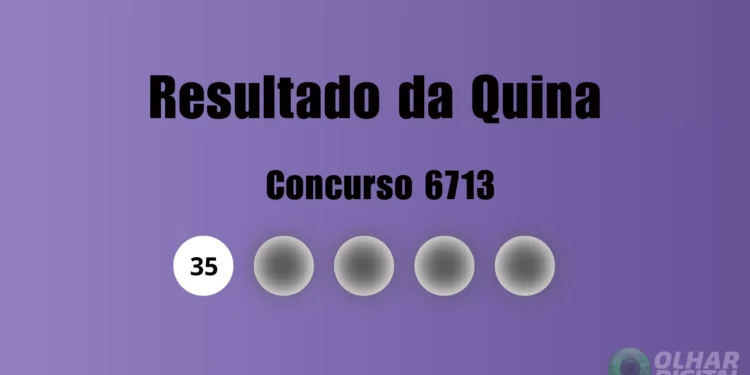 Quina 6713: veja resultado de hoje, quinta-feira (24)