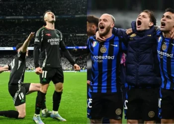 Arsenal avança na Champions League e acaba com ‘pacto’ do Real Madrid; Inter vai às semis 