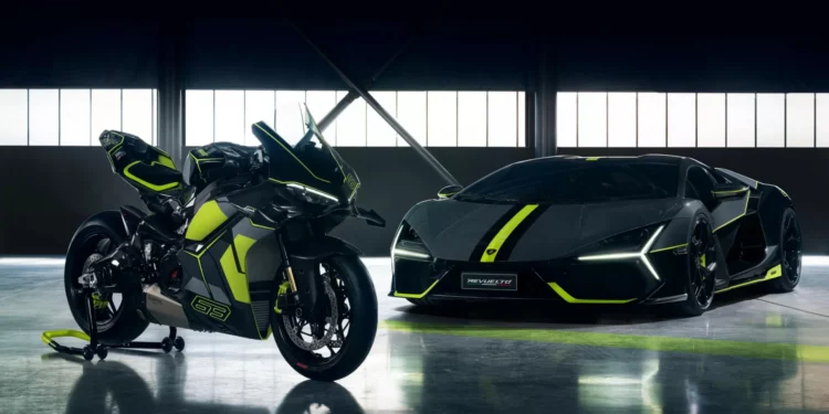 Lamborghini junta-se à Ducati e faz nascer esta exclusiva Panigale V4