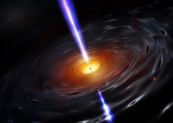 Cadáver estelar revela passado de buraco negro