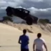 Ranger Raptor ‘voa’ em praia brasileira. Condutor desmaiou com o impacto
