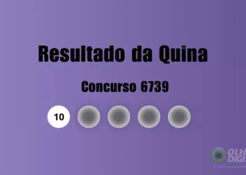 Quina 6739: veja resultado de hoje, segunda-feira (26)