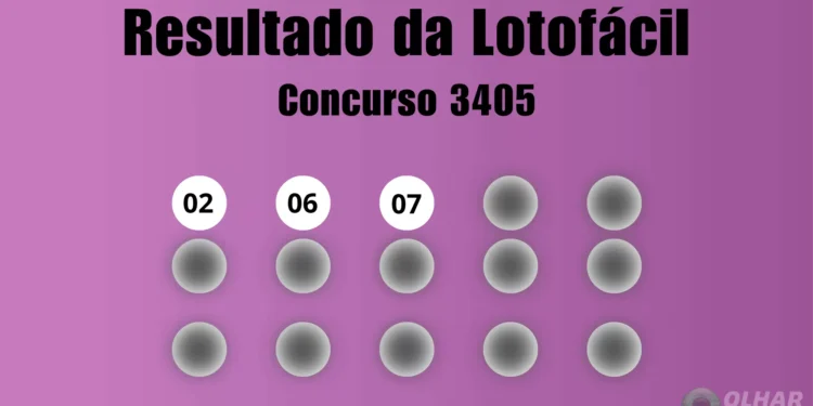 Lotofácil 3405: veja resultado de hoje, sexta-feira (30)
