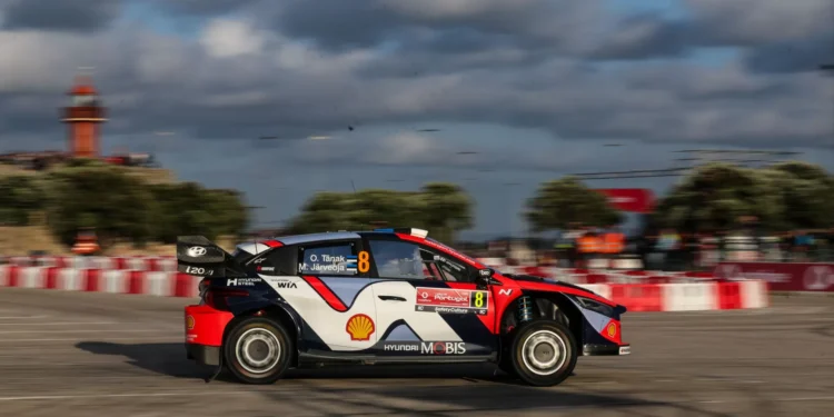Tänak tenta defender liderança de sete segundos no Rali de Portugal