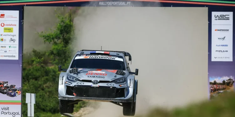 Ogier aproveita avaria de Tänak para liderar Rali de Portugal