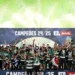 Sporting recebido na CM de Lisboa após conquista do bicampeonato