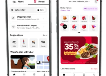 Uber e iFood se unem para compartilhar serviços entre os apps