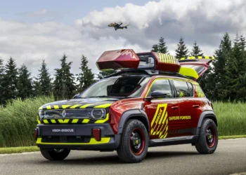 Vision 4rescue: O Renault 4 E-Tech ‘pronto’ para serviços de emergência
