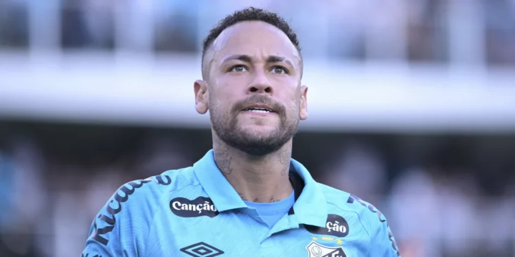 Neymar afastado do plantel do Santos devido a motivo de saúde