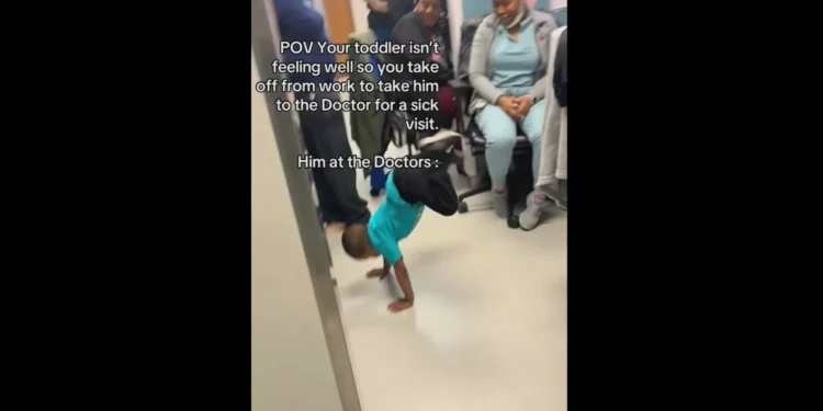 Criança estava “demasiado doente” para ir à escola (mas dançou no médico)