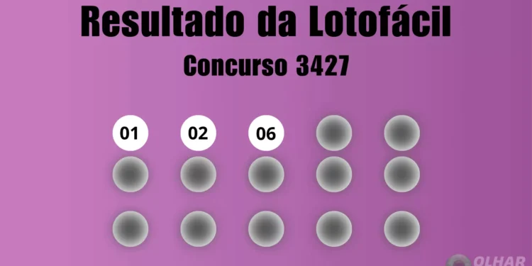 Lotofácil 3427: veja resultado de hoje, quinta-feira (26)