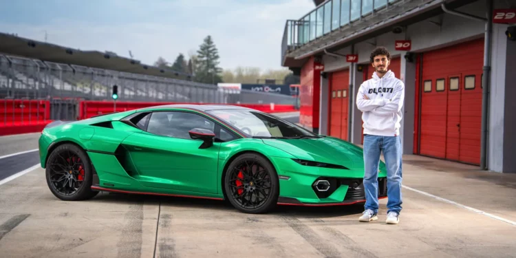 Das motos para os carros, Bagnaia experimentou ‘bomba’ da Lamborghini