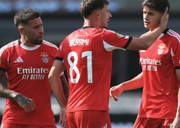 António Silva e o abraço de Otamendi no Benfica-Bayern: “Fica entre nós”