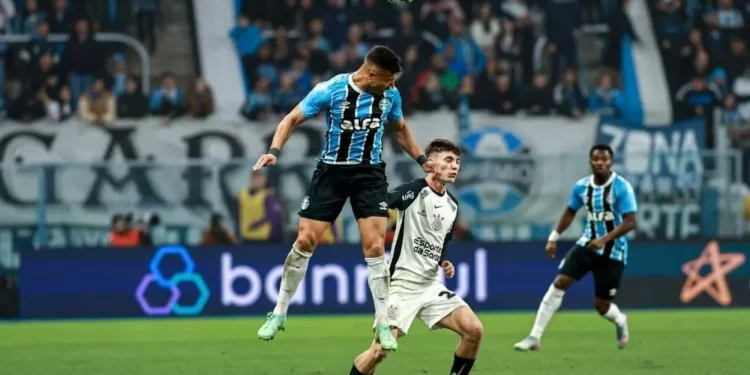 Corinthians e Grêmio empatam em 1 a 1 pelo Brasileirão