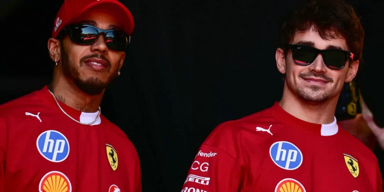 Leclerc e Hamilton testaram o Ferrari F80 (e ficaram surpreendidos)