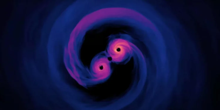 Como cientistas detectaram a maior fusão de buracos negros?