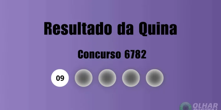 Quina 6782: veja resultado de hoje, quinta-feira (24)