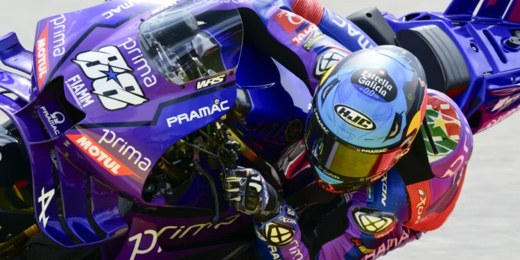 Miguel Oliveira fez 17.º tempo no treino cronometrado do GP da Alemanha