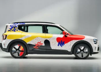 Este smart #5 único é inspirado no ciciclismo