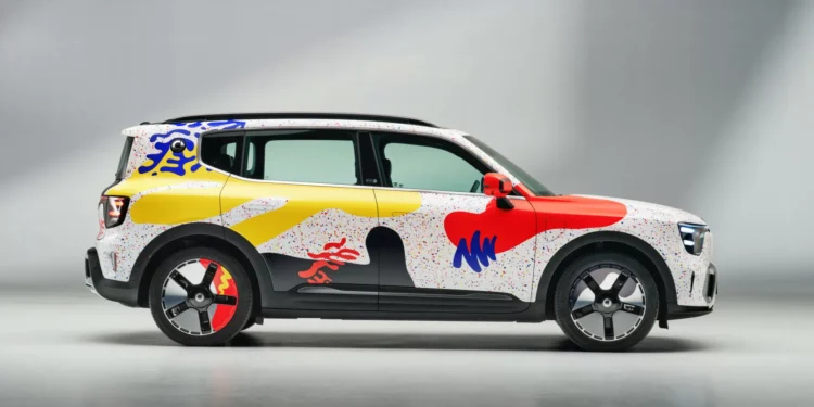 Este smart #5 único é inspirado no ciciclismo