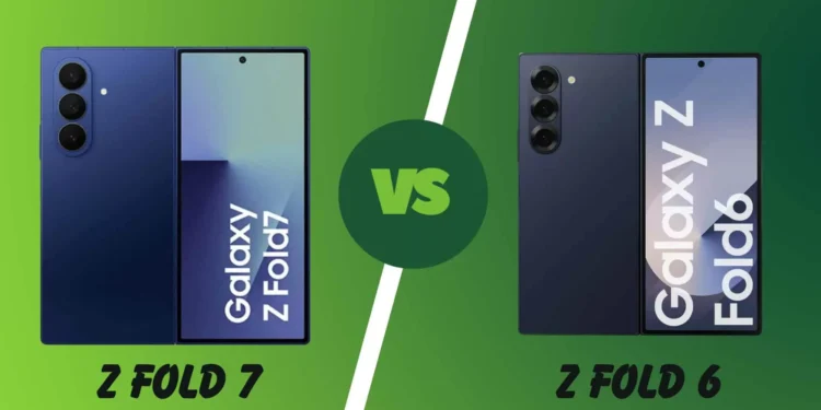 Samsung Galaxy Z Fold 7 vs. Z Fold 6: o que muda nos celulares dobráveis?
