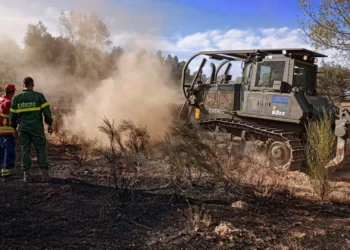 Máquinas de rastos são aliadas no combate a fogos. O que são e os riscos