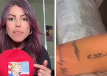 Influenciadora brasileira tatua ‘Magnitsky Act’ e declara apoio a Trump após sanções contra Moraes: ‘Meu presidente’