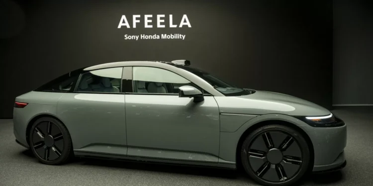 Honda e Sony anunciam novo passo no desenvolvimento do Afeela 1